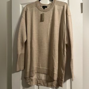JCrew tunic sweater XL NWT